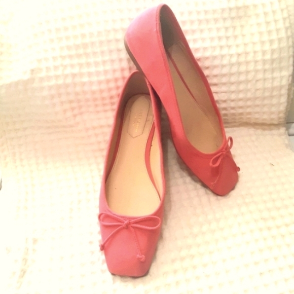 Liz Claiborne Shoes - Pink ballet flats faux suede  9.5